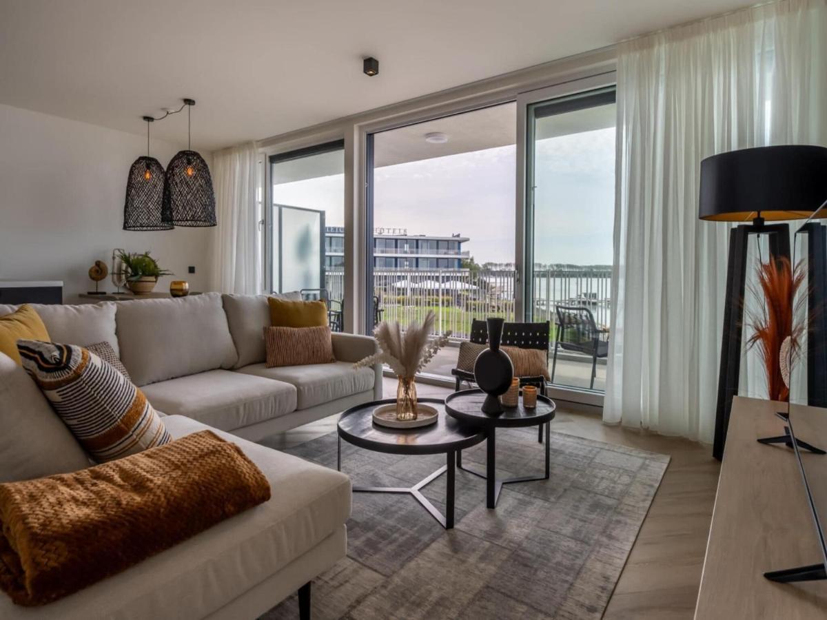 Spacious Waterfront Apartment Arnemuiden Ngoại thất bức ảnh